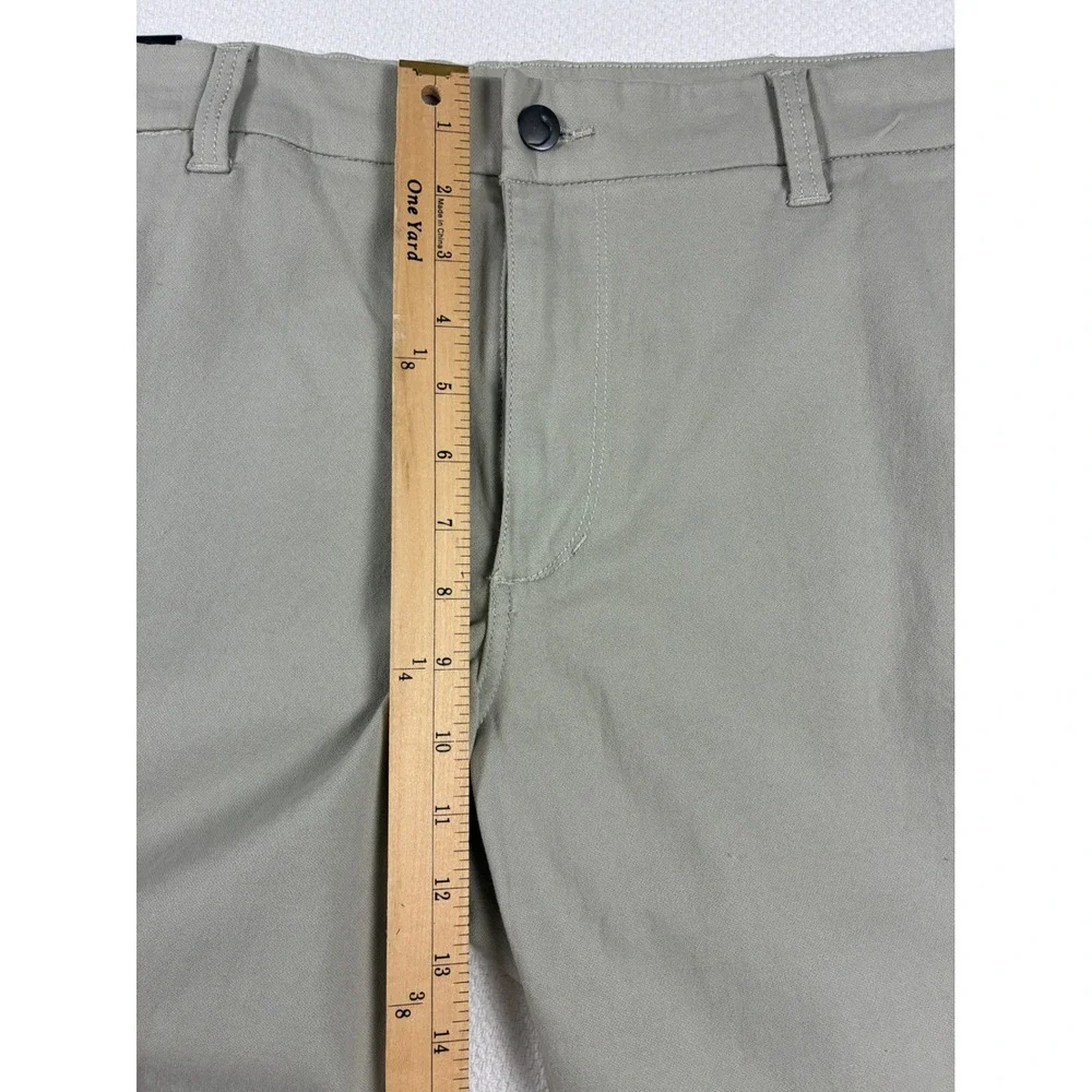 Joe's Jeans Trouser Short Abalone Green Minimalist Preppy 34